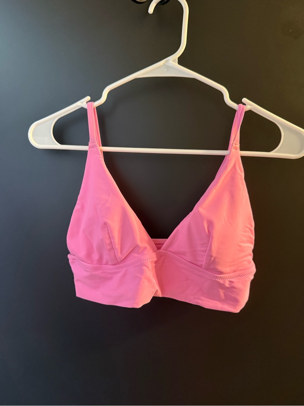 aerie Pink Triangle Swim Bralette